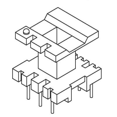 ZS-1904 立式EE-19(4+3)PIN