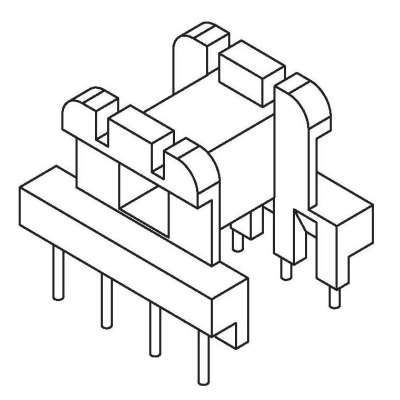 ZS-1906 臥式EE-19(4+4)PIN