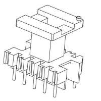 金達(dá)成-EI-2203 EI22立式(5+5PIN)針徑Φ0.8腳距4.0排距10.0幅寬9.7