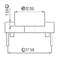 HXL-006 磁環 底座5+5針 BASE