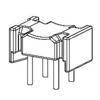 HXX-011-2 磁環(huán) 底座 2+2針  BASE