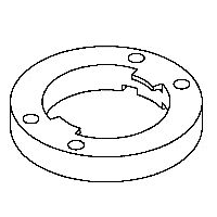 HXX-018 磁環(huán) 底座 無針  BASE